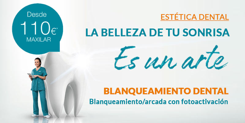 Promoción blanqueamiento dental