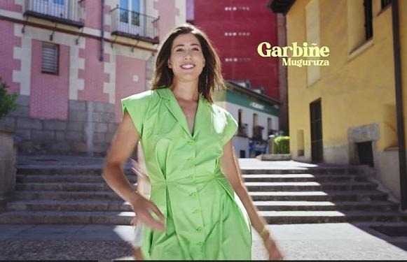 Nueva campaña Caser con Garbiñe Muguruza