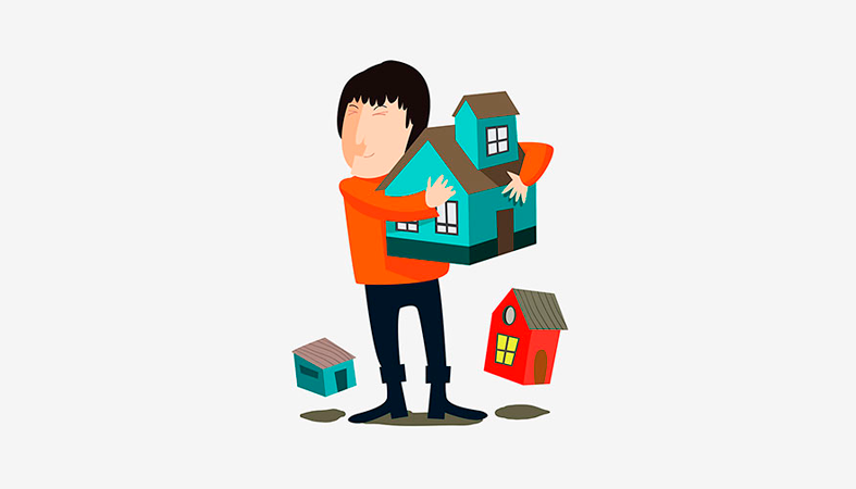 chico abrazando su casa artículo qué incluye la protección básica del seguro de hogar
